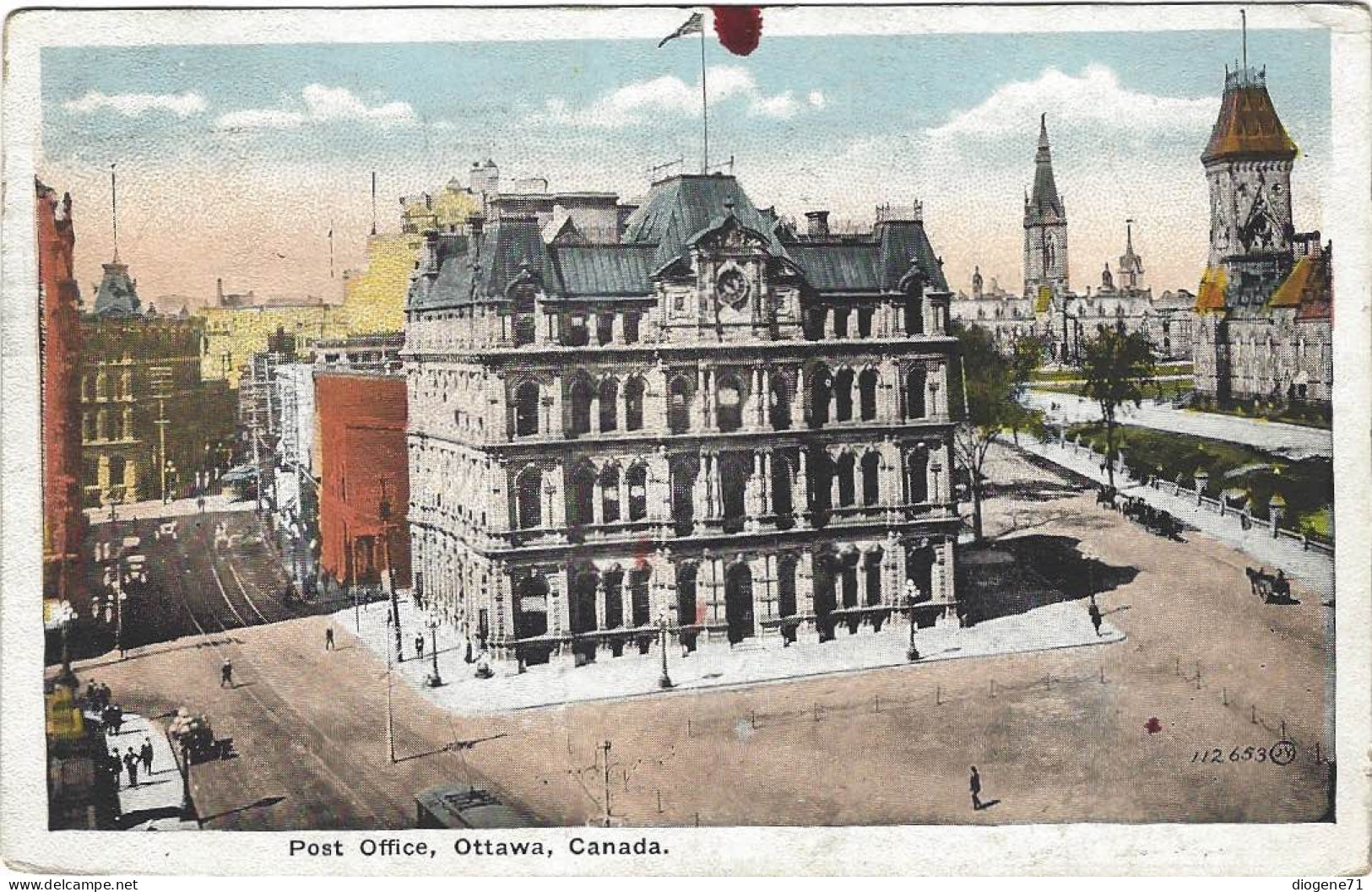 Post Office Ottawa Canada 1924 - Ottawa