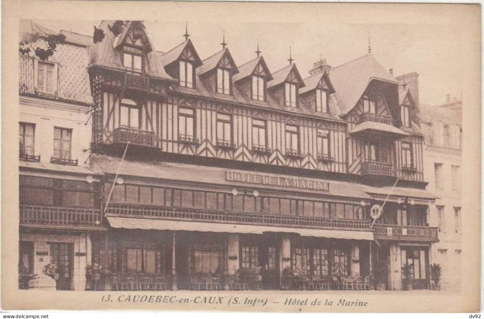 SEINE MARITIME CAUDEBEC  HOTEL DE LA MARINE - Caudebec-lès-Elbeuf