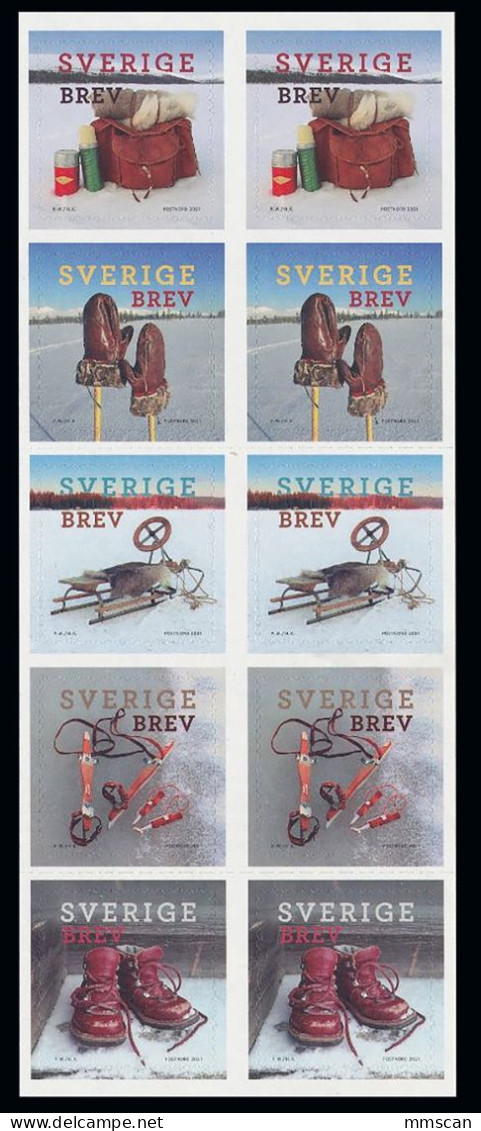 Sweden 2021 Get Outdoors And Enjoy! Booklet(10 Stamps) MNH /Free Shipping If Buy More Than €65 - Neufs