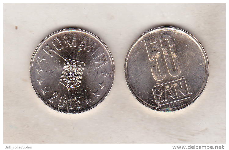 Romania 50 Bani 2015 Uncirculated , KM 192 - Roumanie