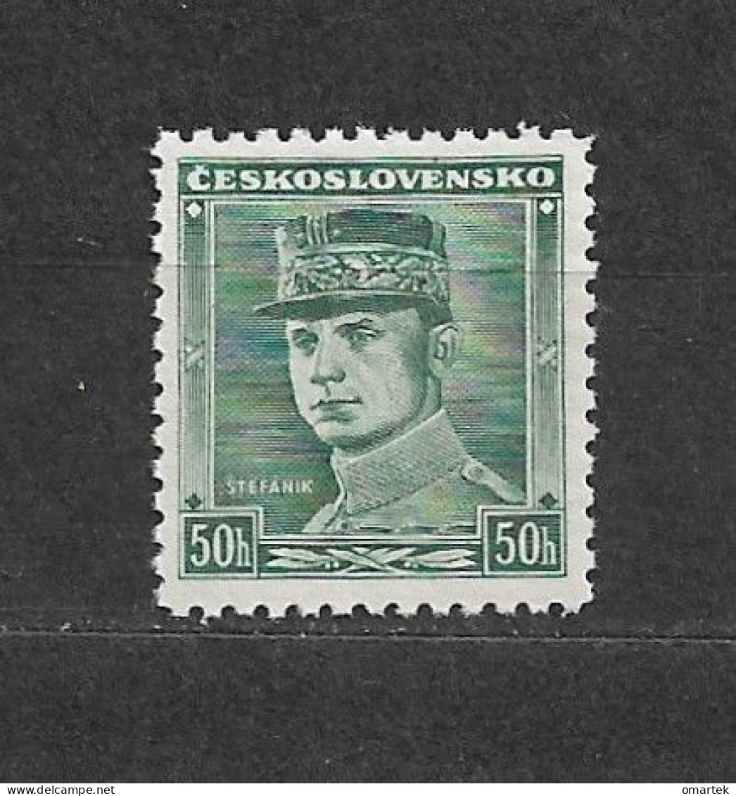 Czechoslovakia 1938 MNH ** Mi 402 Sc 252 M.R.Stefanik.Tschechoslowakei. C11 - Unused Stamps