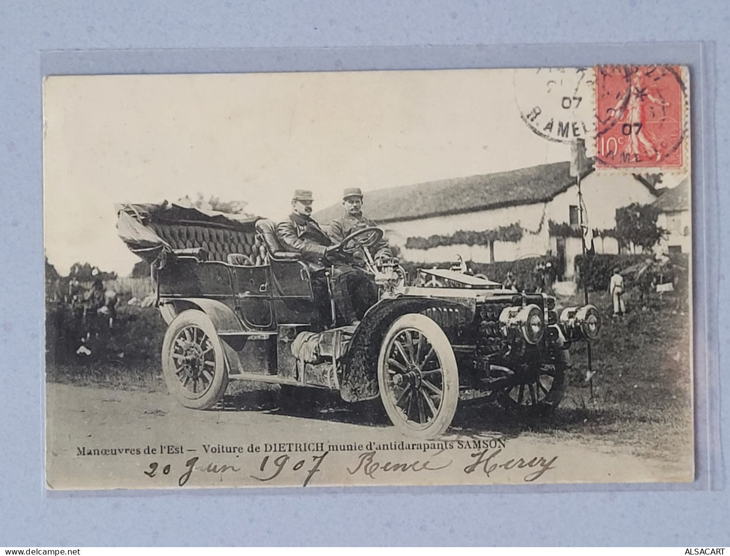 Voiture De Dietrich Munie D'antidérapants Samson - Passenger Cars