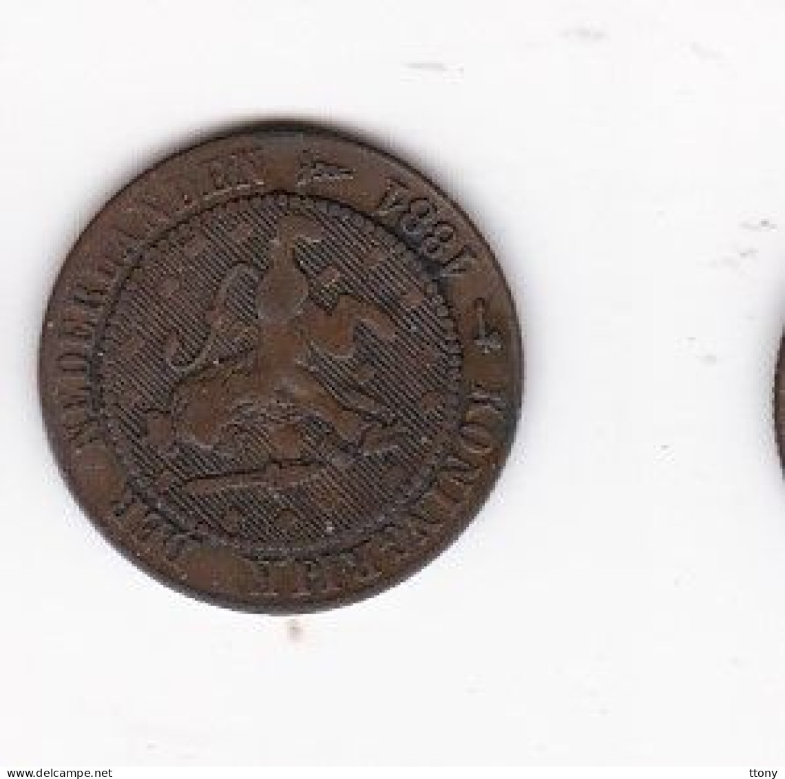 6 pièces Nederland  Pays - Bas  différentes années  1870 - 1877 - 1884 - 1854 - 1859 -