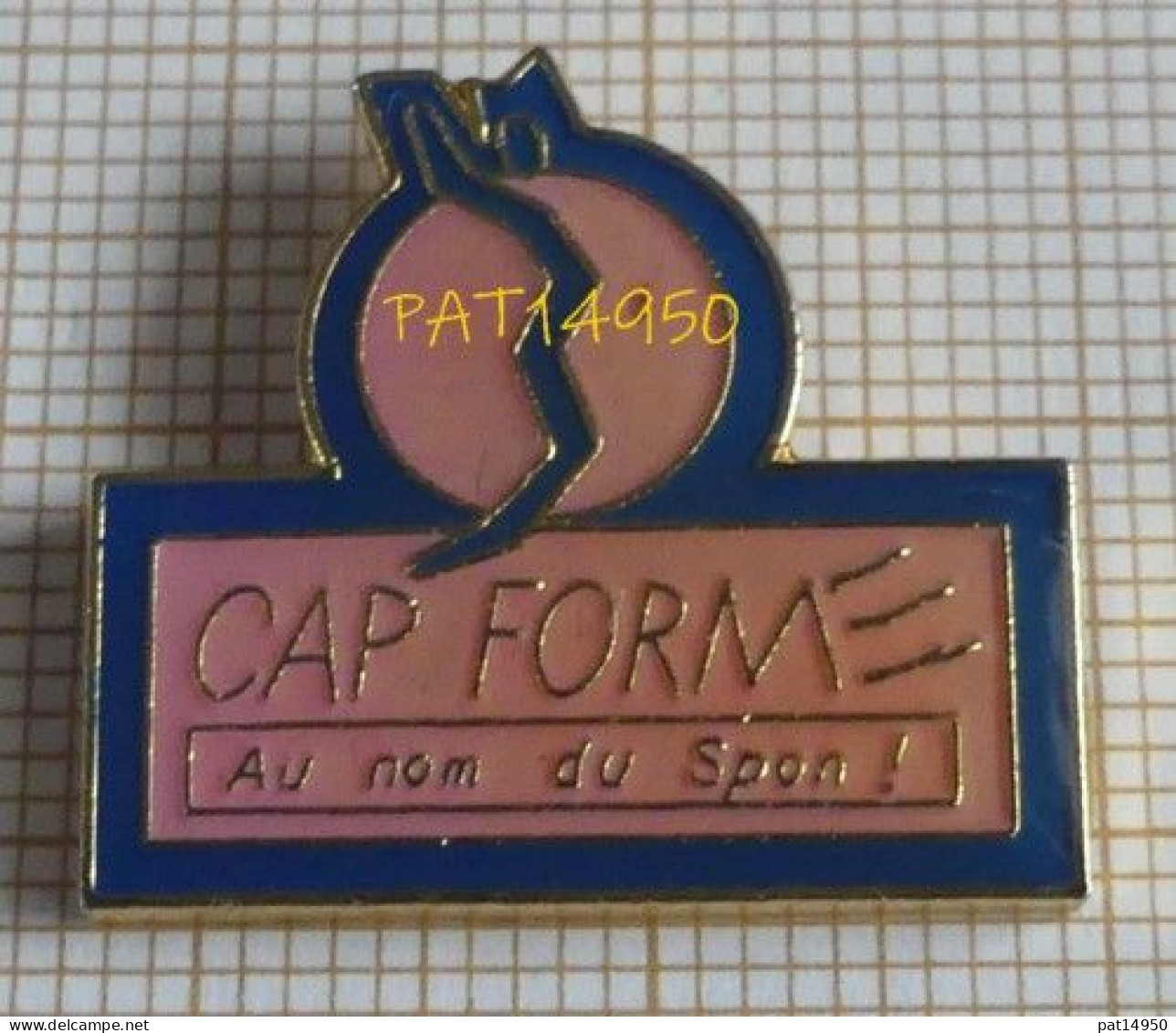 PAT14950 FITNESS  GYM  CAP FORME  AU NOM DU SPORT - Gymnastics