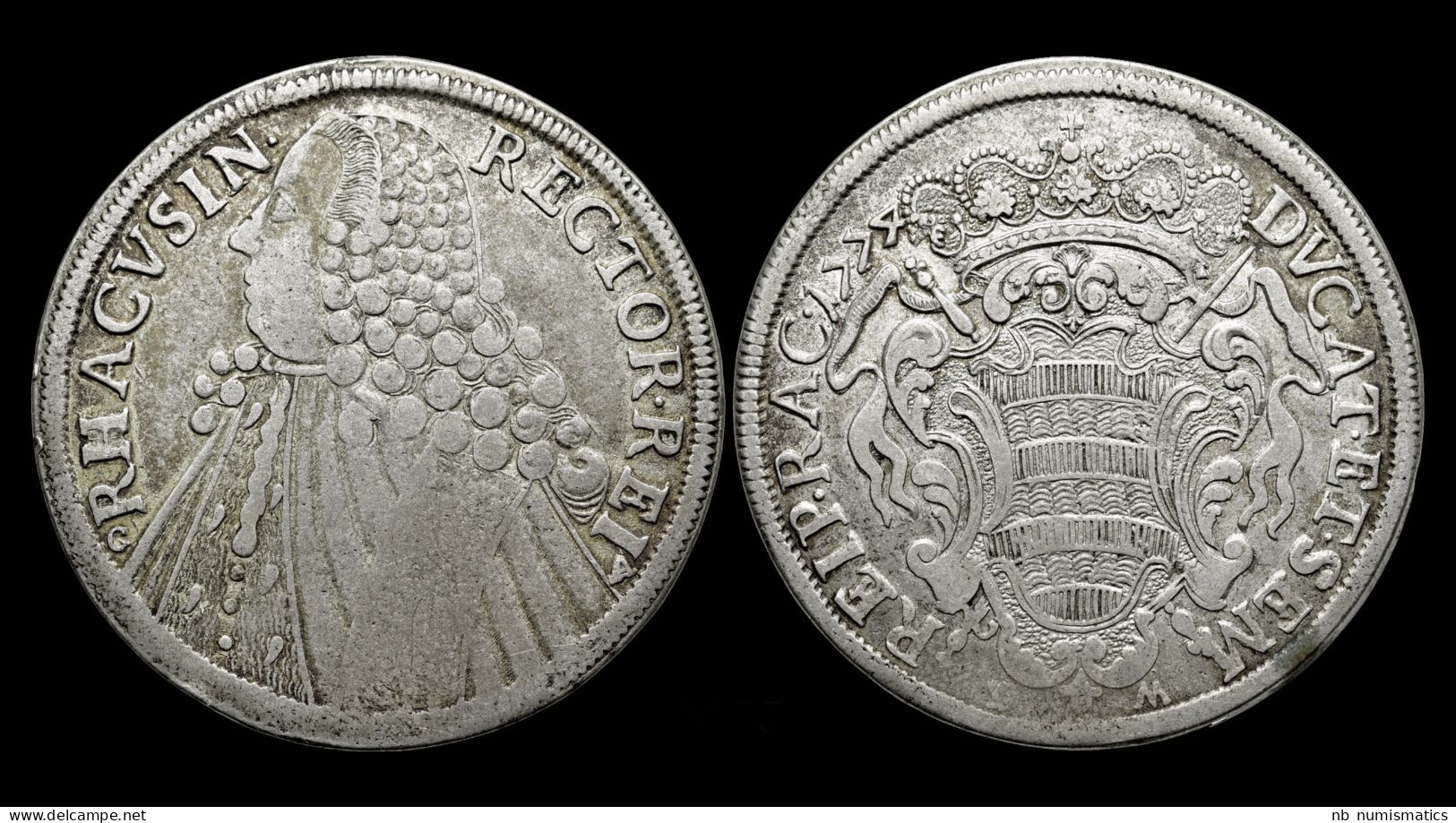 Croatia Republic Of Ragusa Tallero 1774 - Kroatië