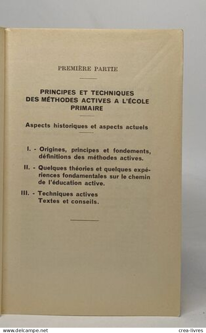 L'enseignement Du Premier Degré De 1887 à 1962 / De La Théorie à La Pratique - Non Classés