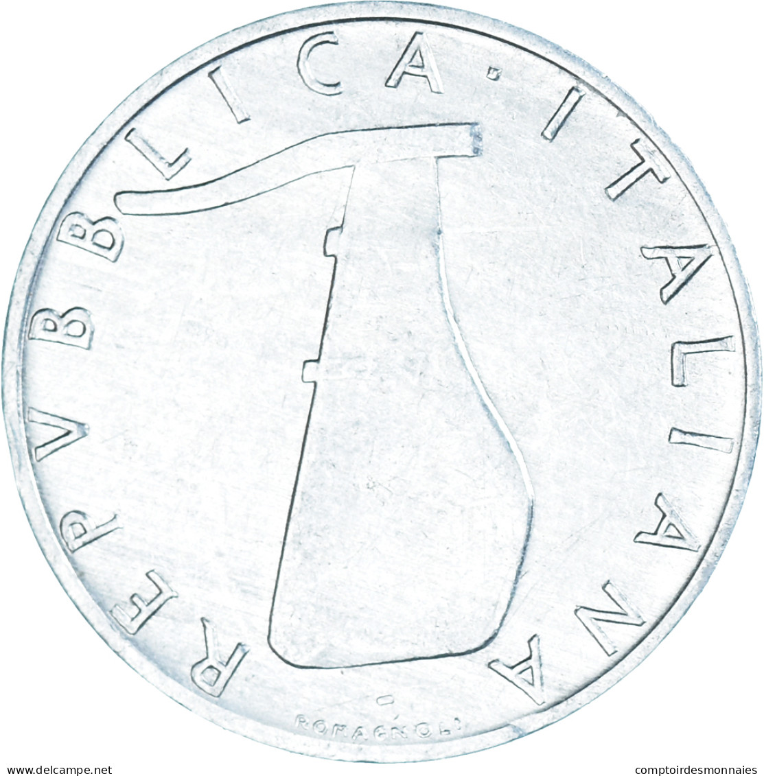 Monnaie, Italie, 5 Lire, 1979, Rome, TTB, Aluminium, KM:92 - 5 Lire