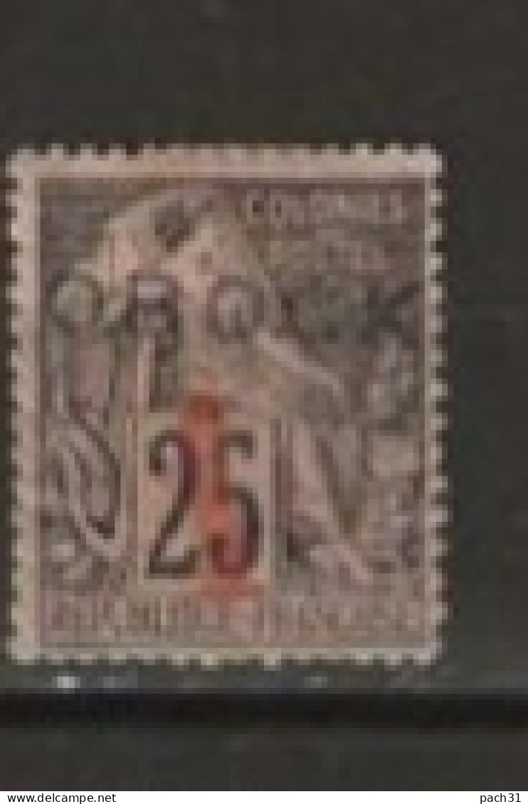 Obock N° YT 21 Neuf * - Used Stamps