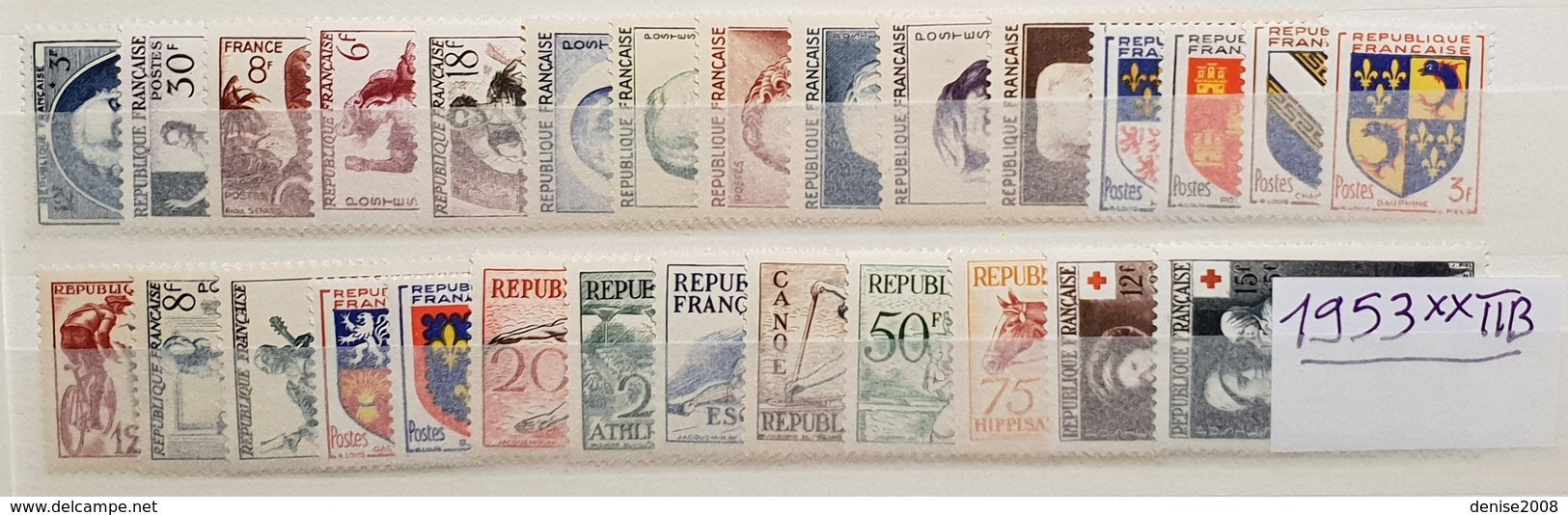 Année Complète 1953 Neuf ** TTB à 15% De La Cote. - 1950-1959