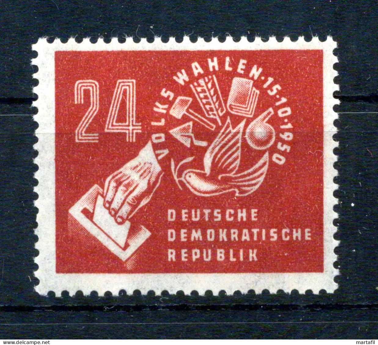 1950 DDR SET MNH **, 275 Elezioni Del 15 Ottobre - Ungebraucht