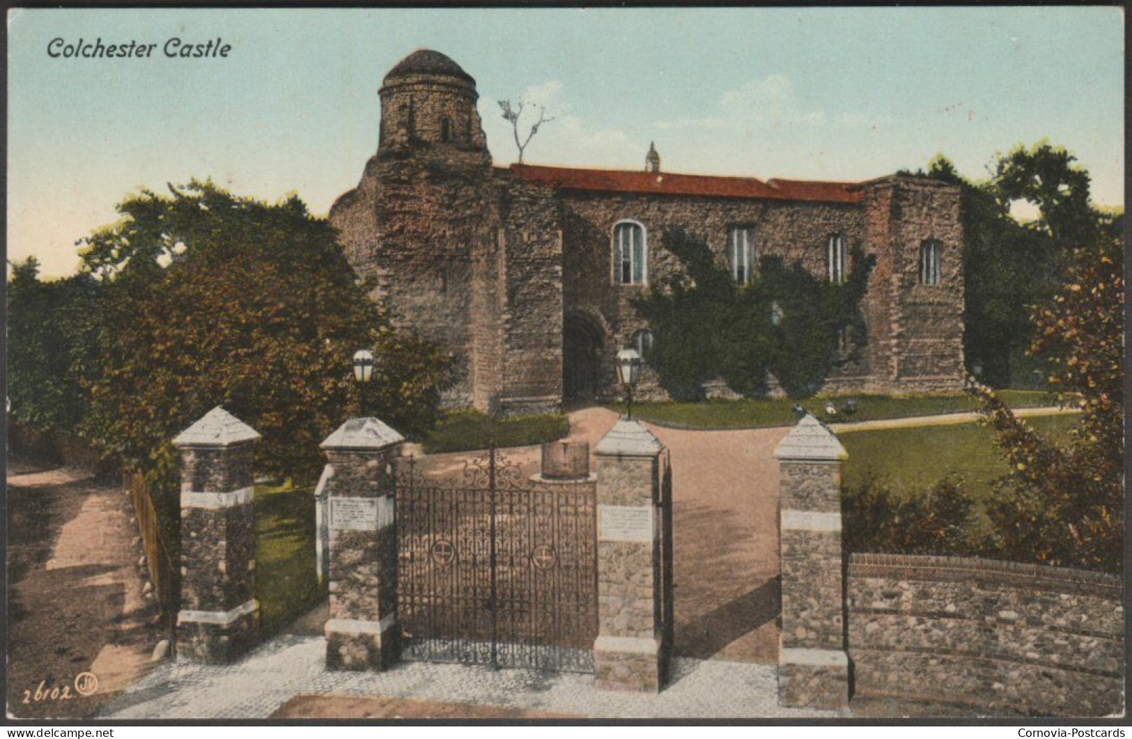 Colchester Castle, Essex, C.1905-10 - Valentine's Postcard - Colchester