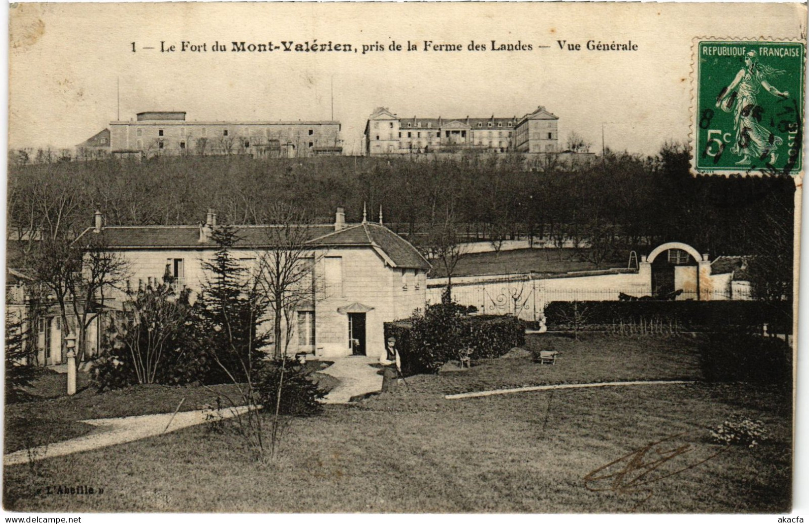 CPA Mont-Valerien Prise De La Ferme Des Landes FRANCE (1372453) - Mont Valerien