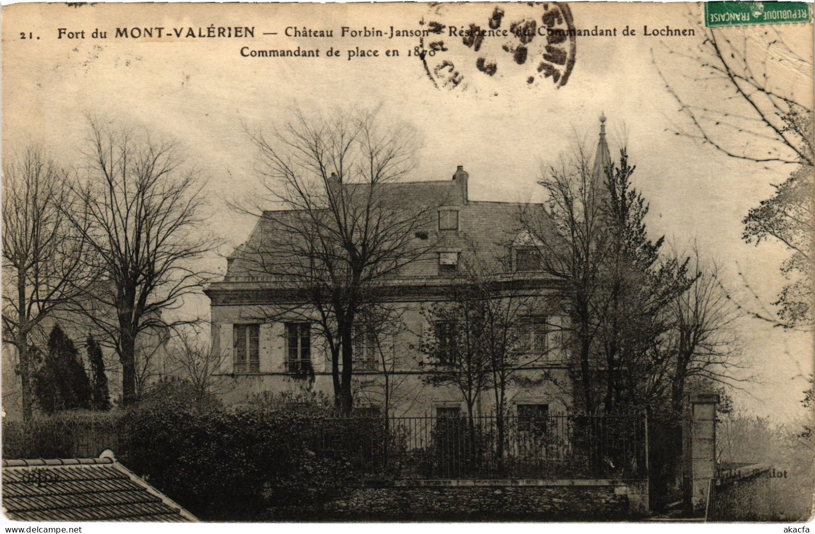 CPA Mont-Valerien Chateau Forbin-Janson FRANCE (1372451) - Mont Valerien