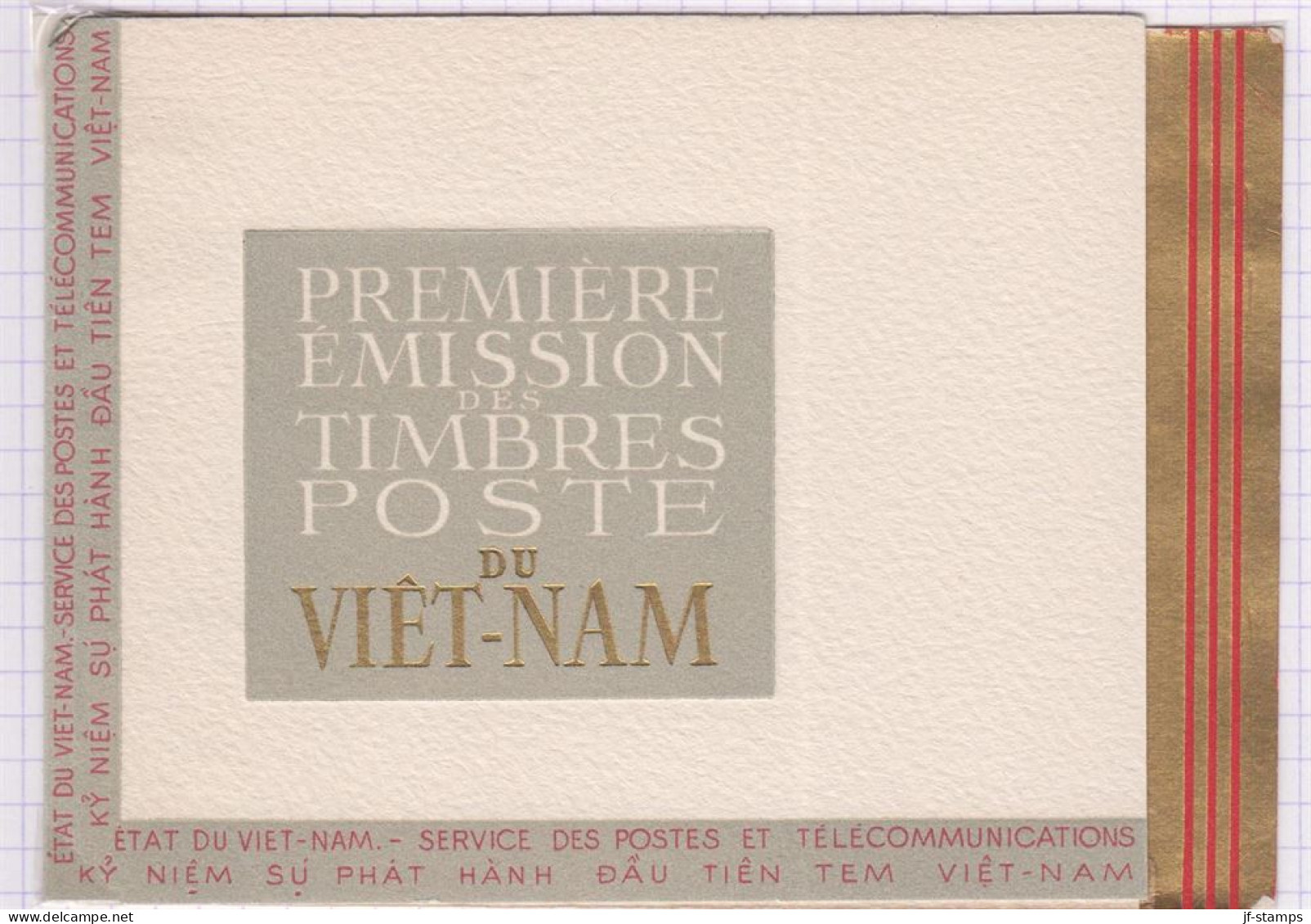 1951. Vietnam BUU-CHINH. Landscapes & Kaiser Bảo Đại. Special Booklet With Five Beautif... (Michel Block 1-5) - JF538927 - Viêt-Nam