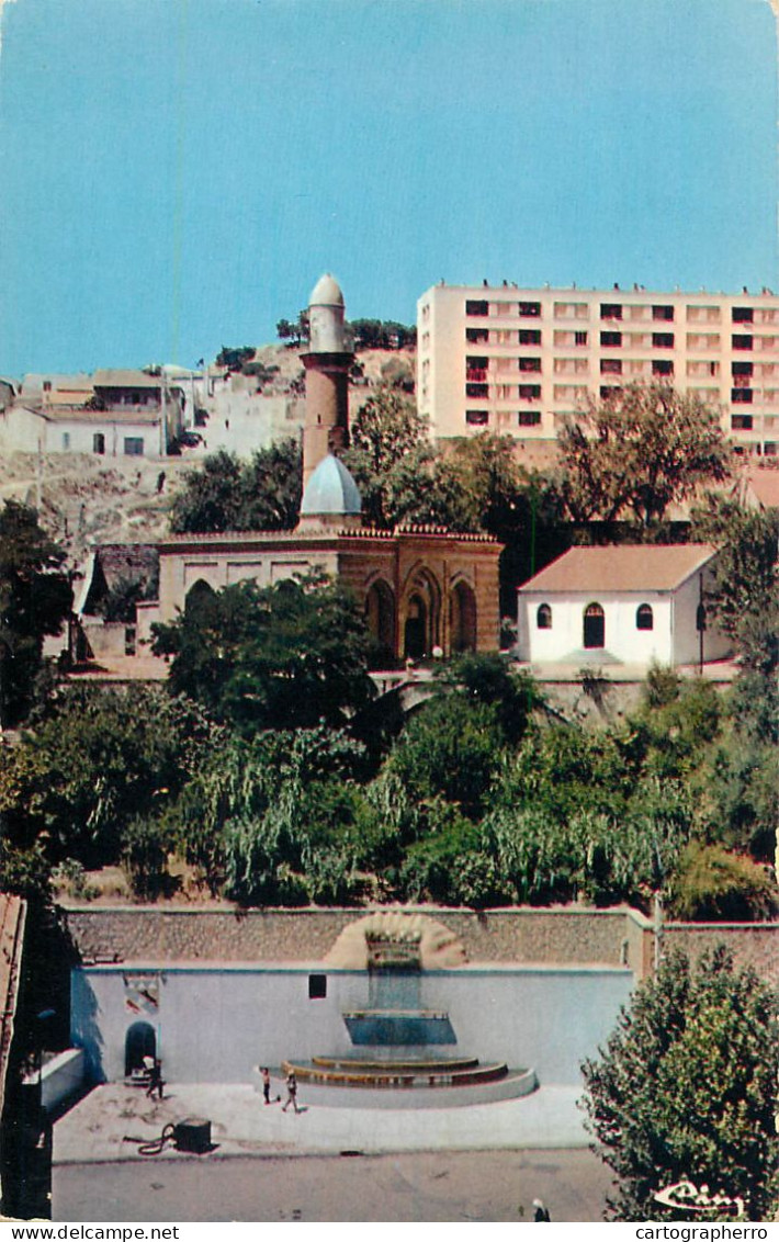 Algeria Tiaret Fontaine D'Ain-el-Karma Et Mosque - Tiaret