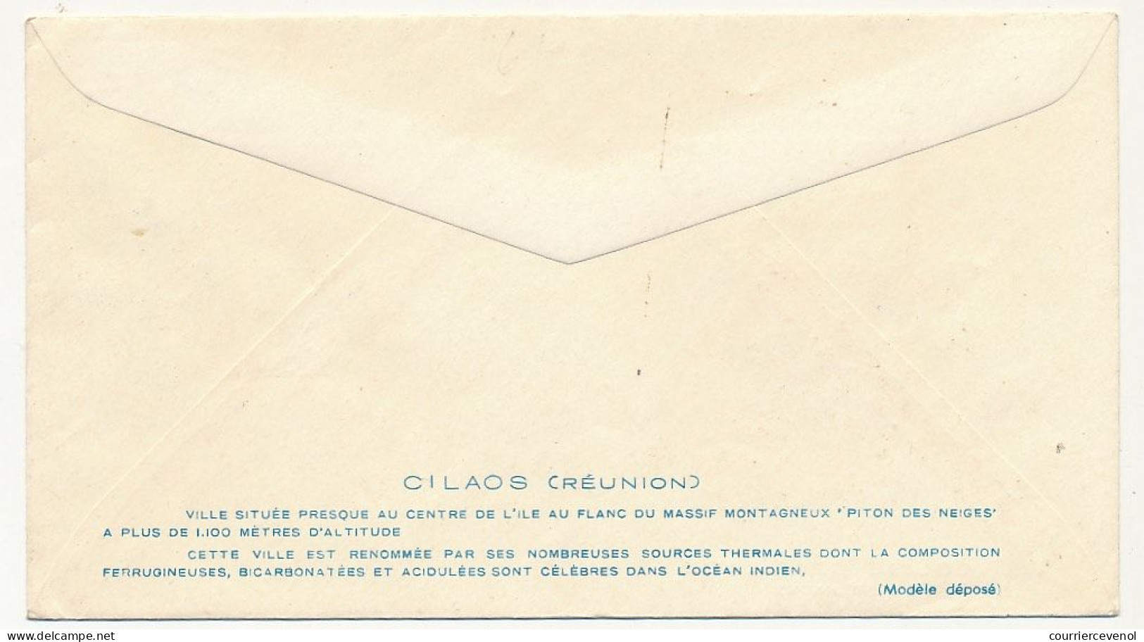 REUNION - Enveloppe FDC - 50F Eglise De Cialos - Premier Jour - Cialos (Réunion) 16/1/1960 - Lettres & Documents