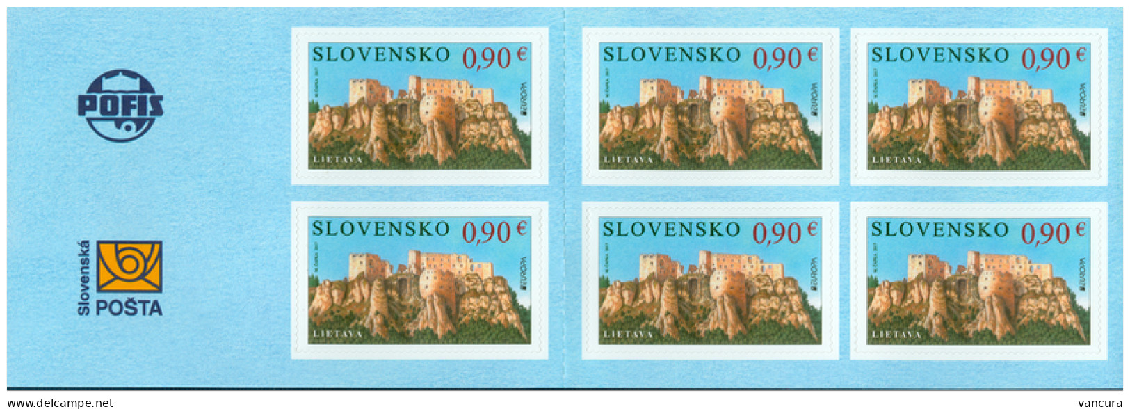 ** Booklet 635 Slovakia EUROPA 2017 - 2017