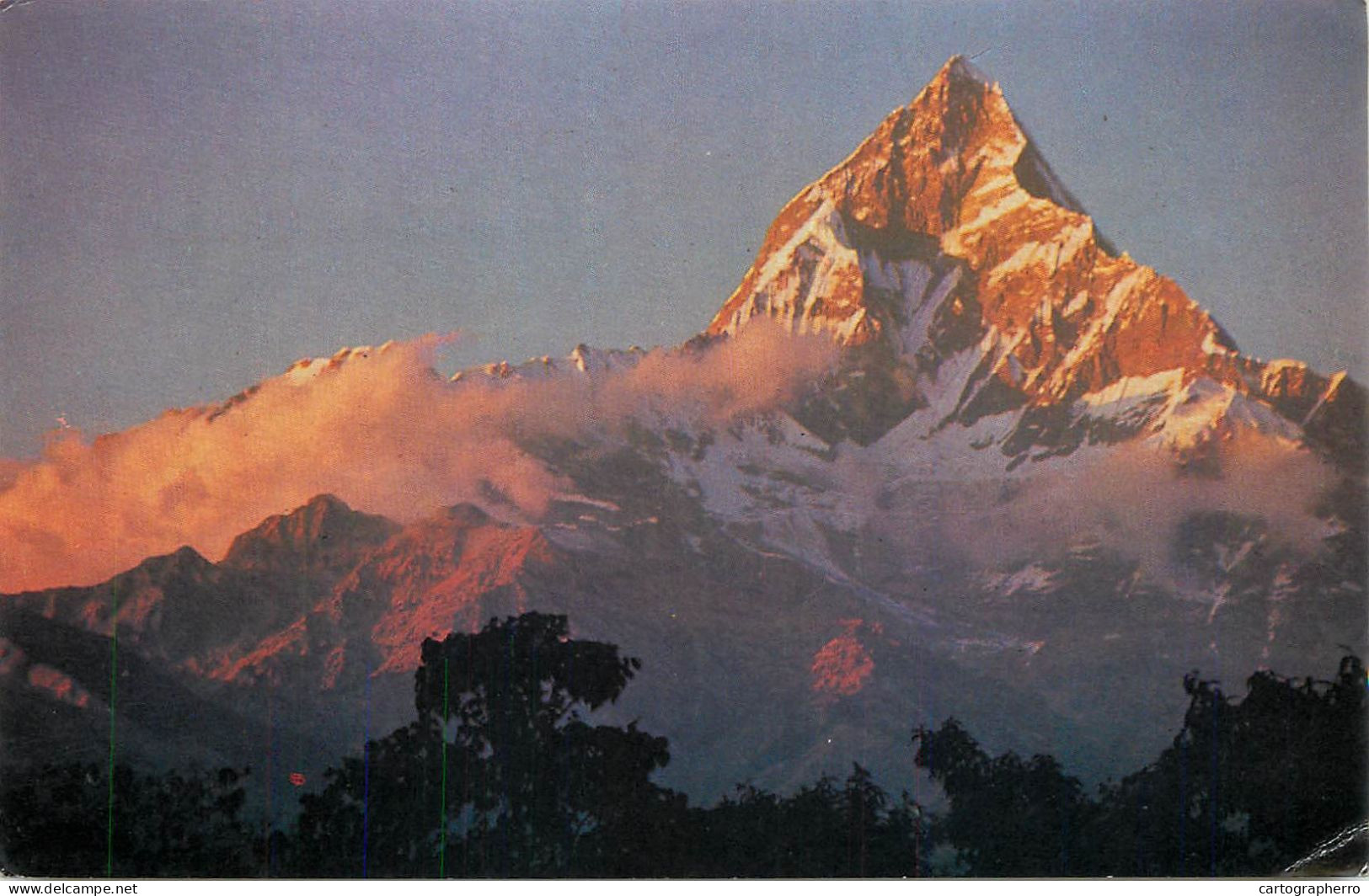 Nepal Pokhara Peak Of Machapuchhare - Nepal