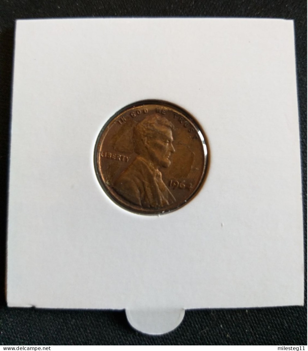 Etats-Unis 1 Cent 1964 - 1959-…: Lincoln, Memorial Reverse