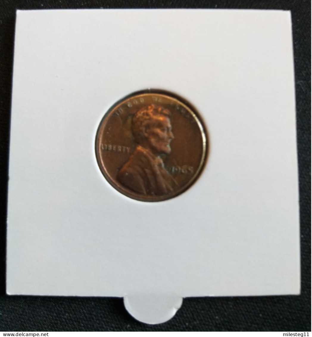 Etats-Unis 1 Cent 1965 - 1959-…: Lincoln, Memorial Reverse