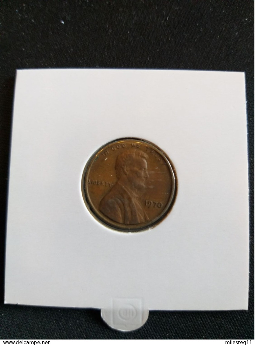 Etats-Unis 1 Cent 1970 - 1959-…: Lincoln, Memorial Reverse