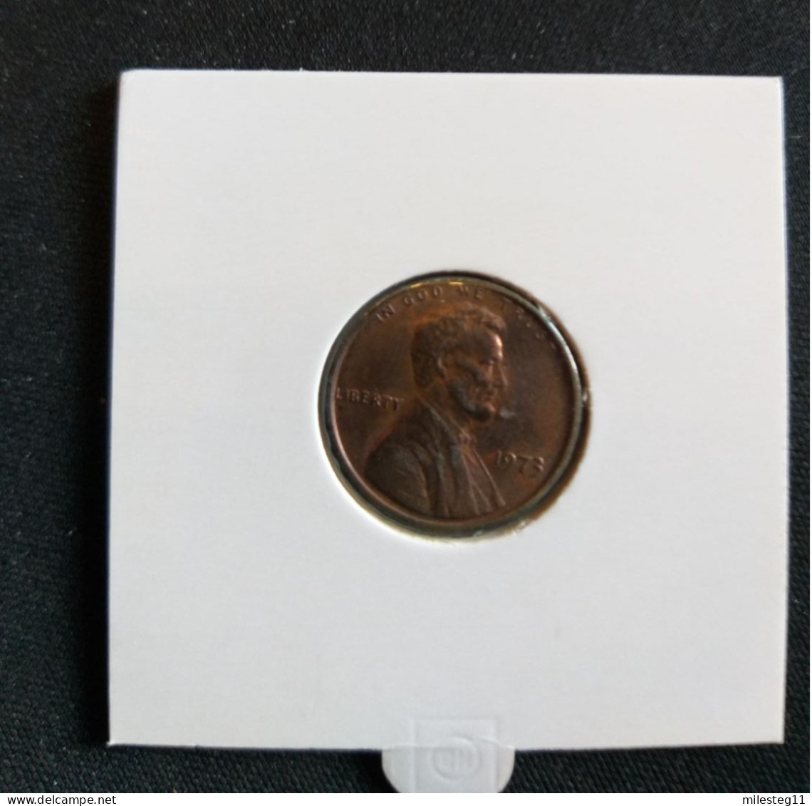 Etats-Unis 1 Cent 1973 - 1959-…: Lincoln, Memorial Reverse