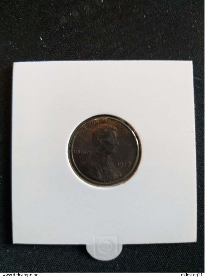 Etats-Unis 1 Cent 1977 - 1959-…: Lincoln, Memorial Reverse