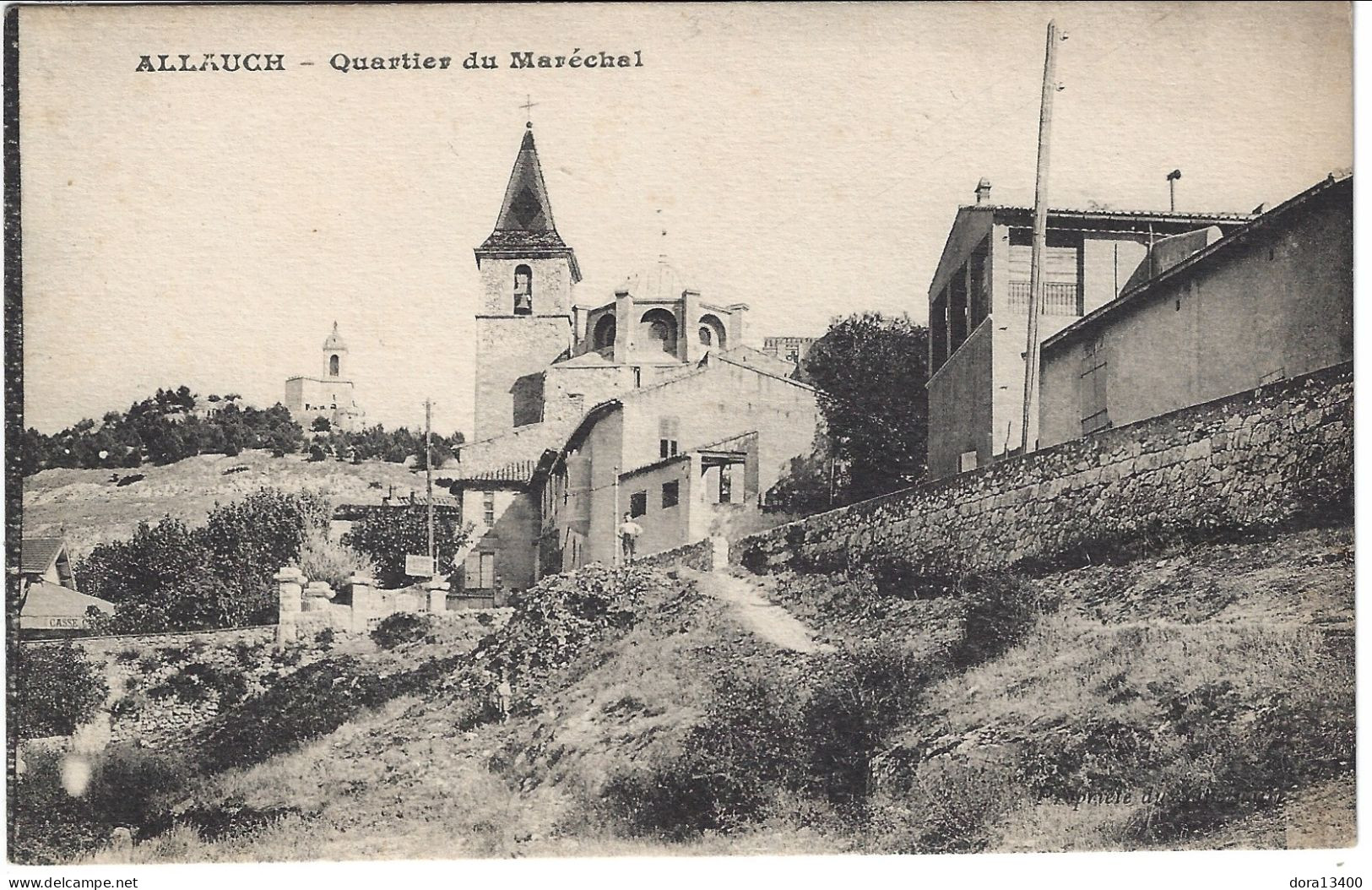 CPA13- ALLAUCH- Quartier Du Maréchal - Allauch