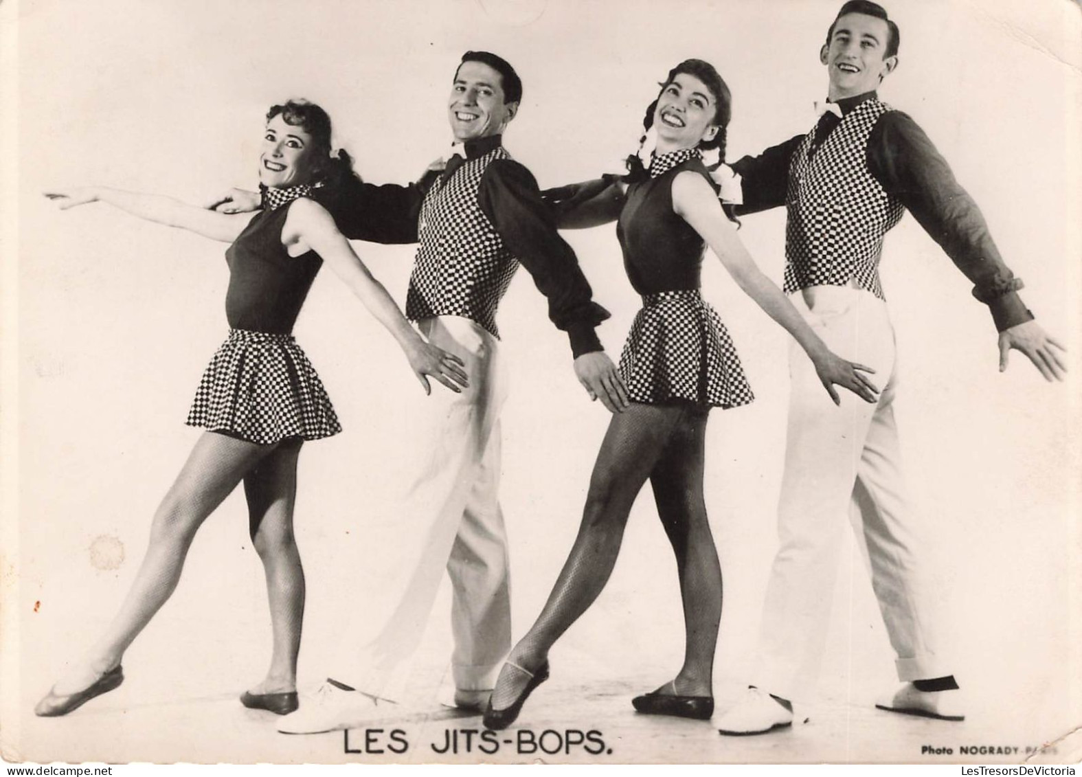 CELEBRITE - Vedettes - Artistes - Les Jits Bops - Carte Postale Ancienne - Artistes