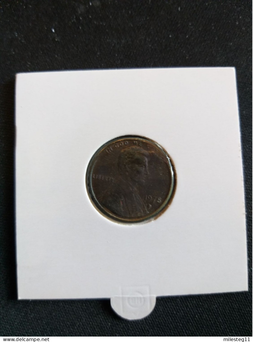 Etats-Unis 1 Cent 1978D - 1959-…: Lincoln, Memorial Reverse