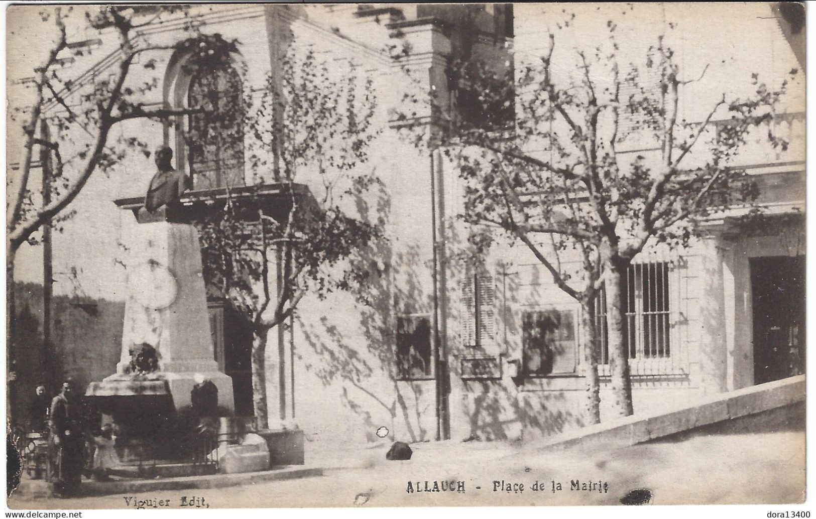 CPA13- ALLAUCH- Place De La Mairie - Allauch