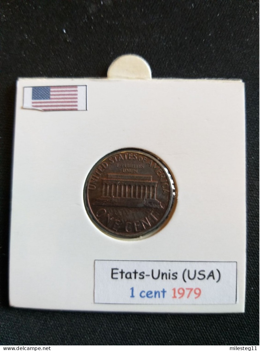 Etats-Unis 1 Cent 1979 - 1959-…: Lincoln, Memorial Reverse