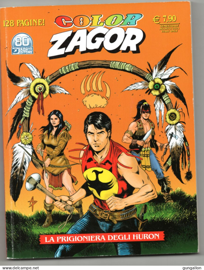 Zagor  "Color" (Bonelli 2021) N. 13 - Tex