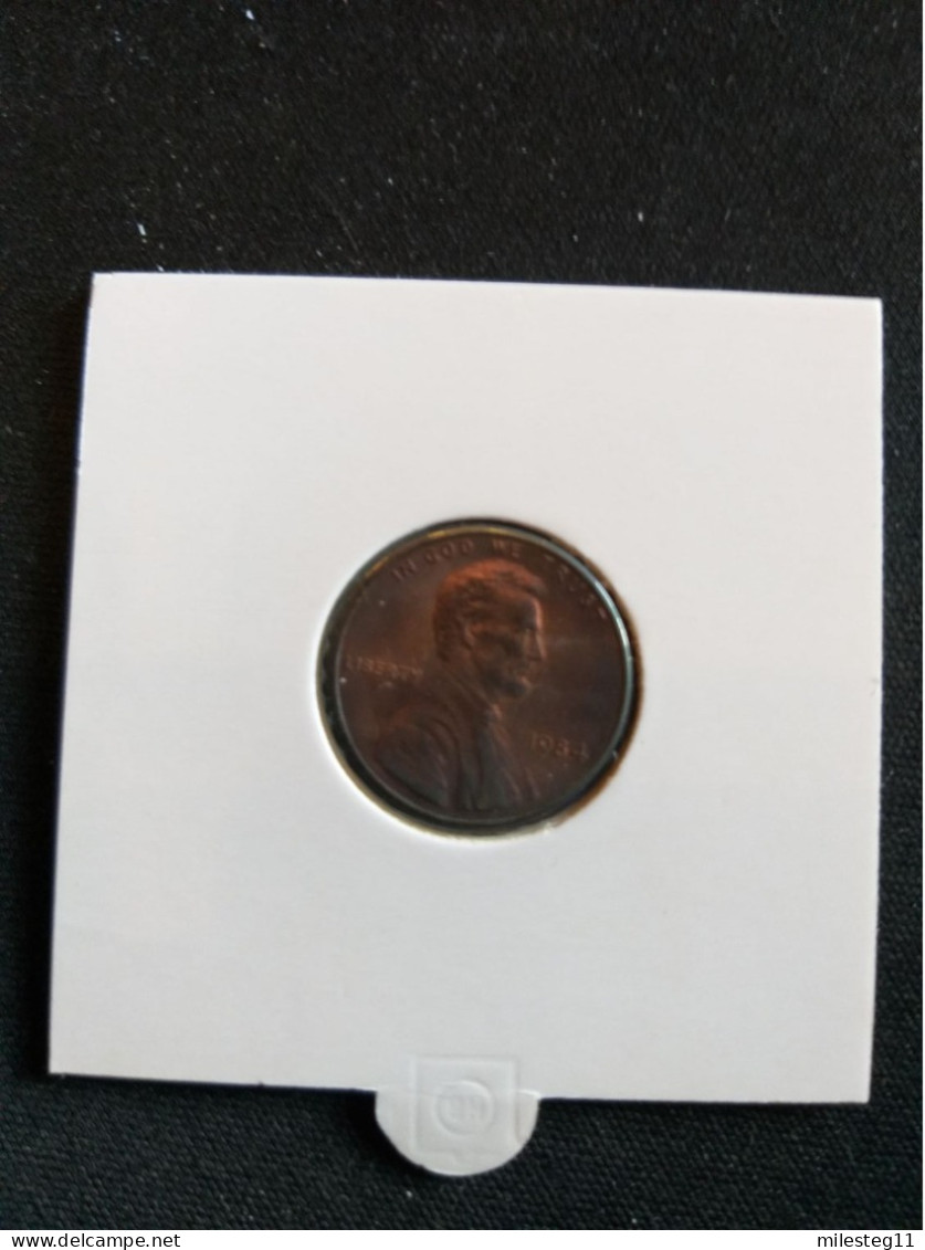 Etats-Unis 1 Cent 1984 - 1959-…: Lincoln, Memorial Reverse