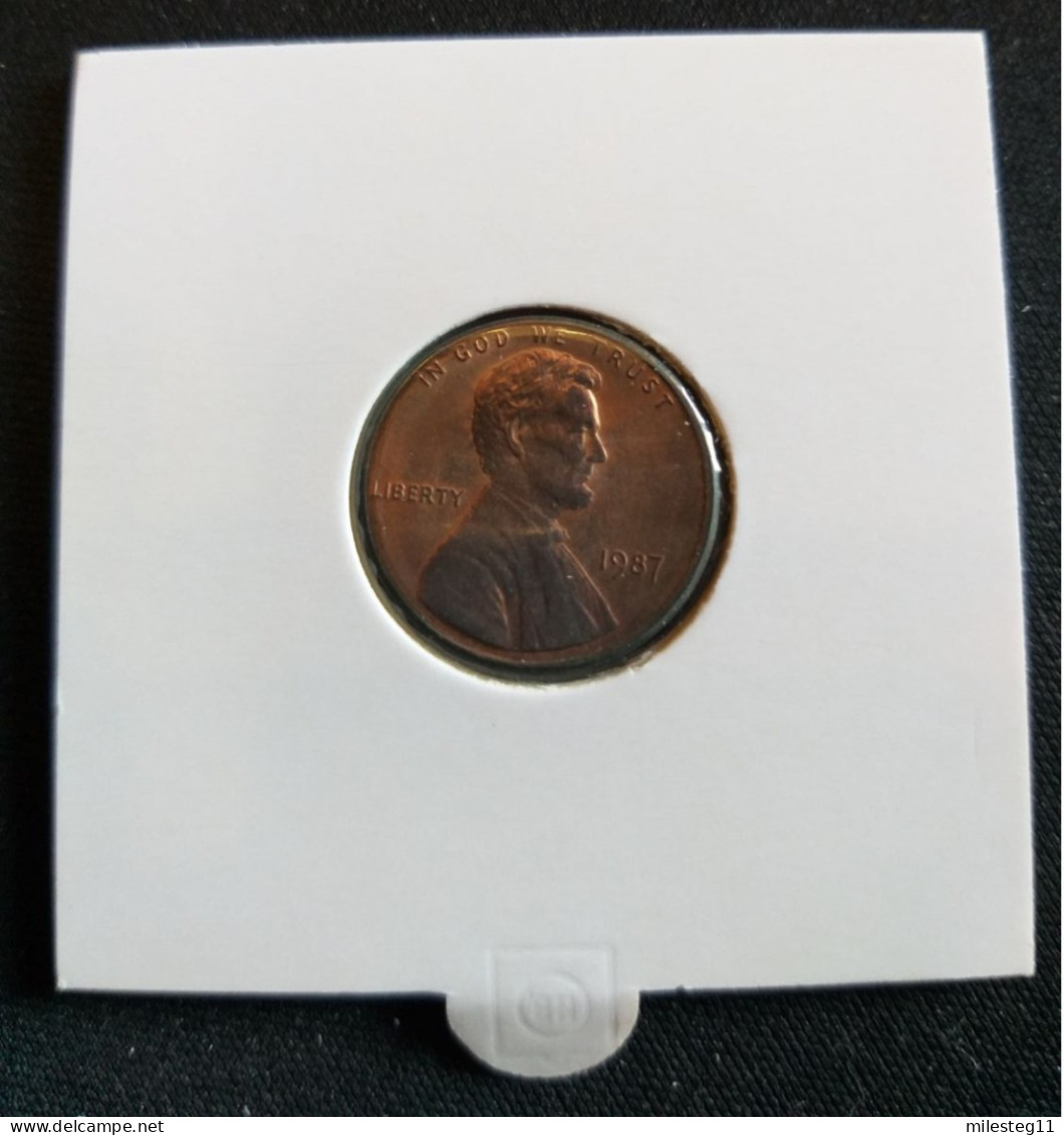 Etats-Unis 1 Cent 1987 - 1959-…: Lincoln, Memorial Reverse