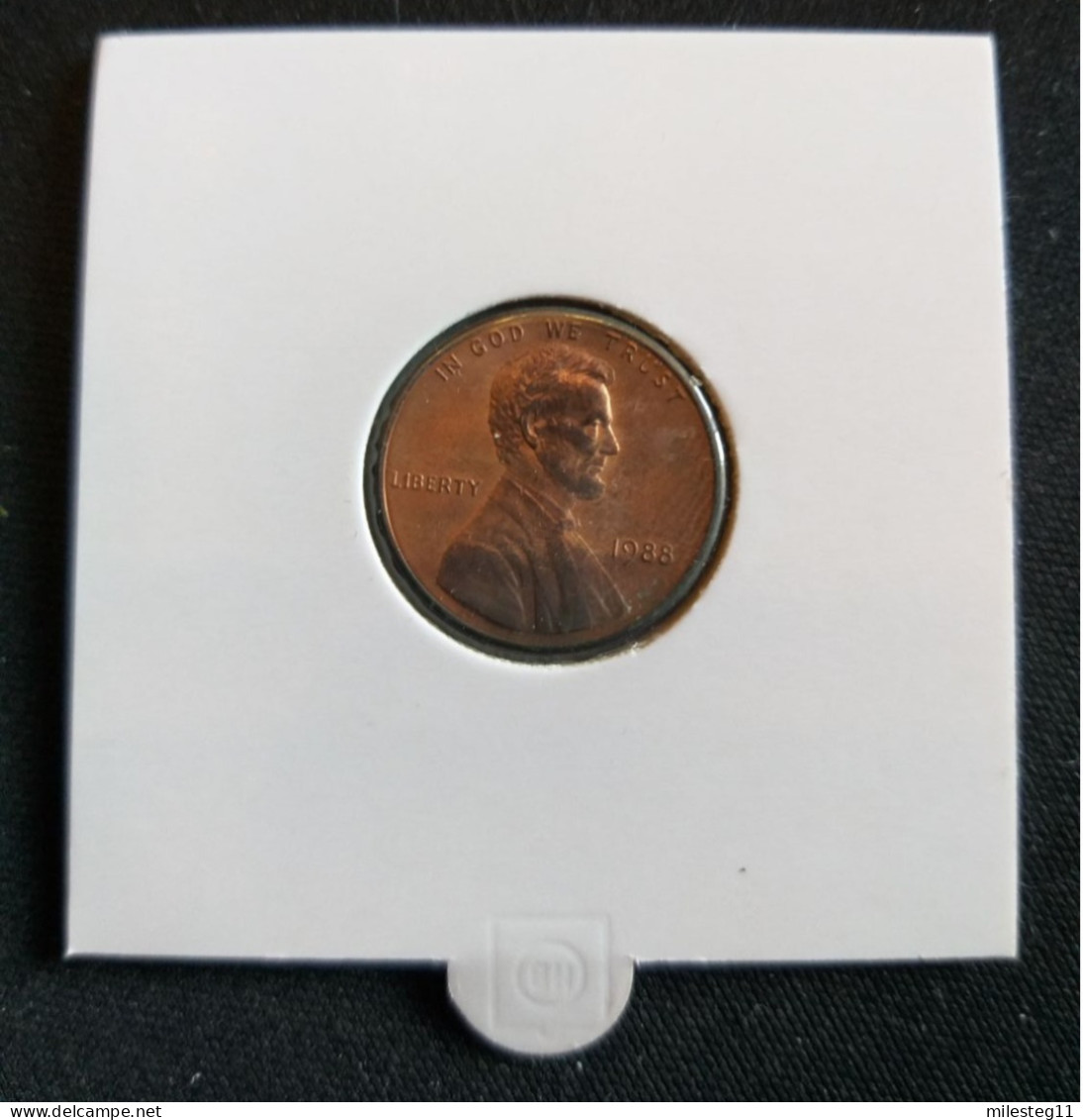 Etats-Unis 1 Cent 1988 - 1959-…: Lincoln, Memorial Reverse