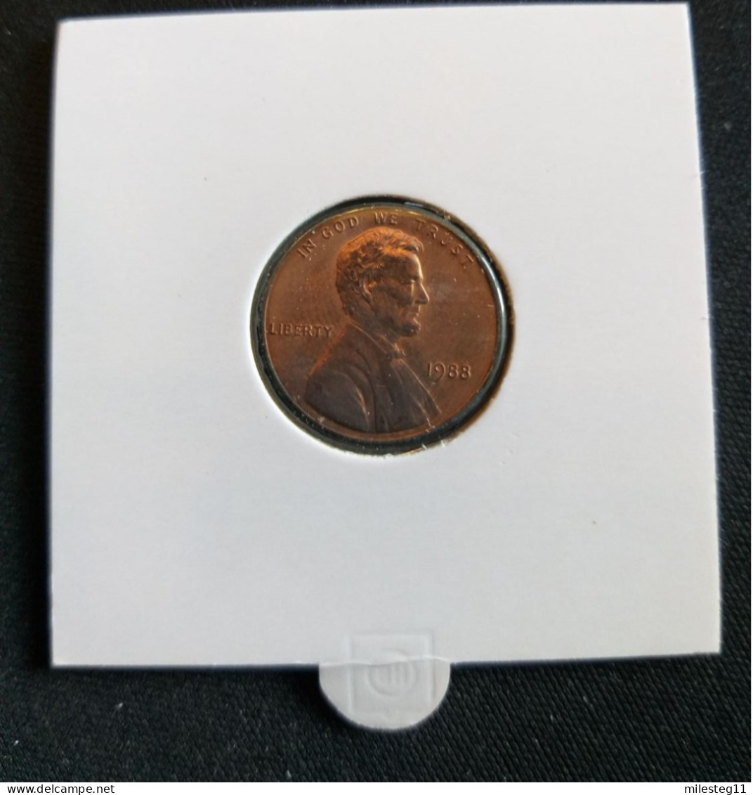 Etats-Unis 1 Cent 1988 - 1959-…: Lincoln, Memorial Reverse