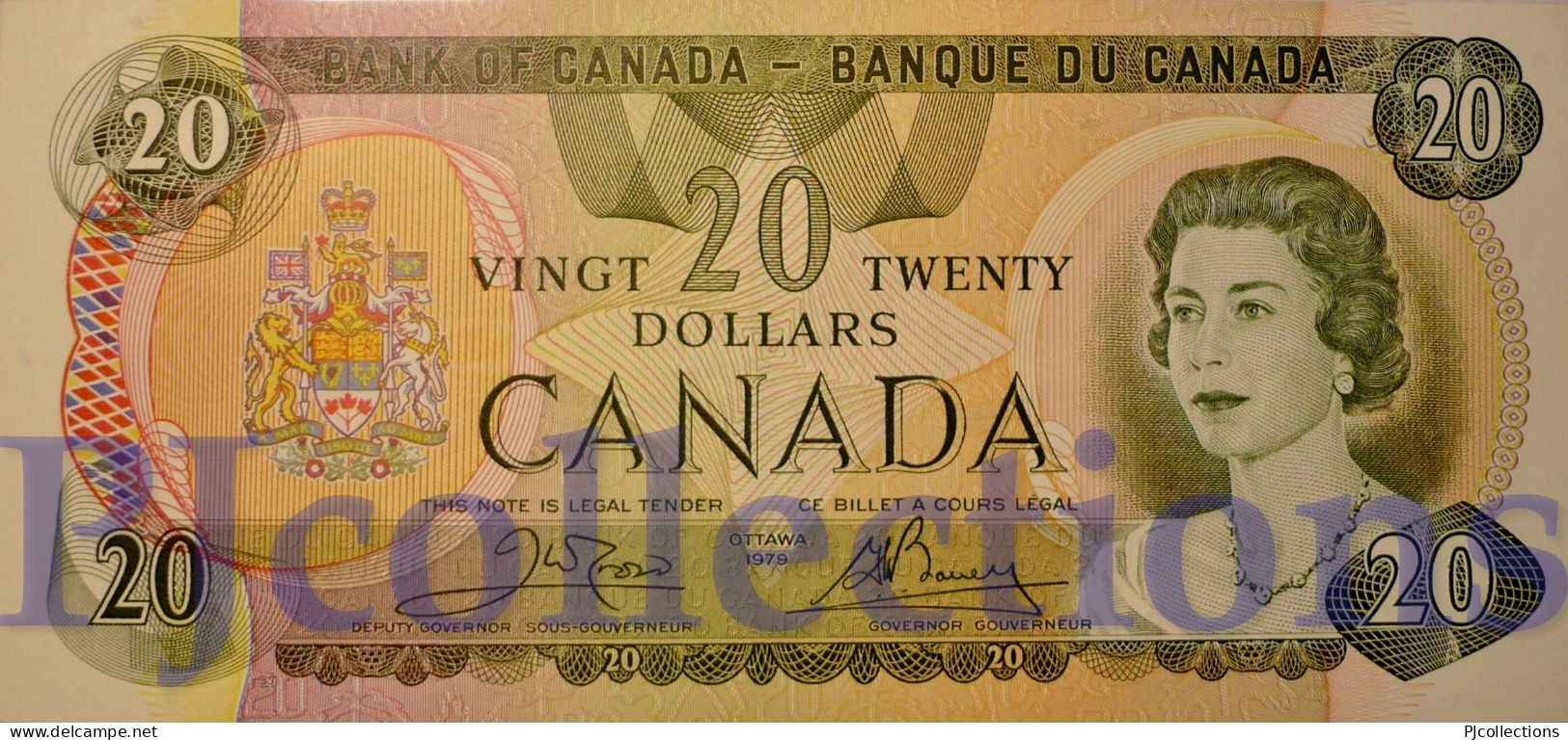 CANADA 20 DOLLARS 1979 PICK 93b AU+ - Canada