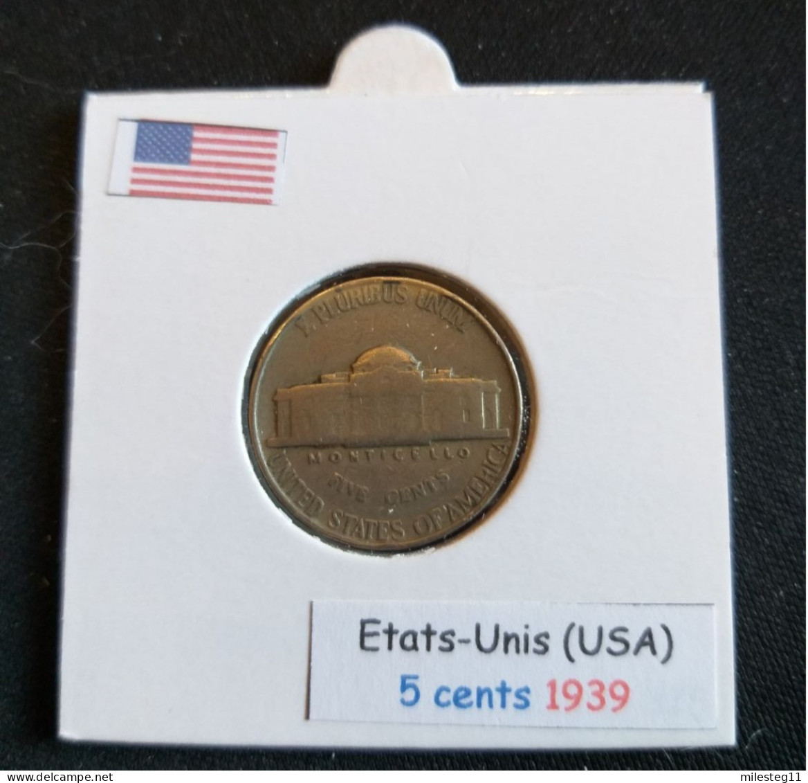 Etats-Unis 5 Cents 1939 - 1938-…: Jefferson