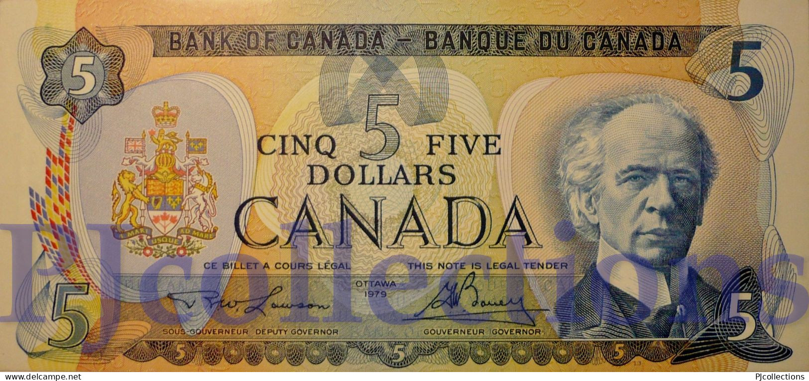 CANADA 5 DOLLARS 1979 PICK 92a UNC - Canada