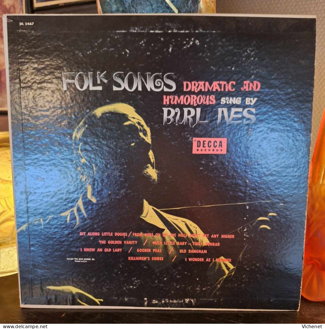 Burl Ives - Folk Songs - Dramatic And Humorous - 25 Cm - Special Formats