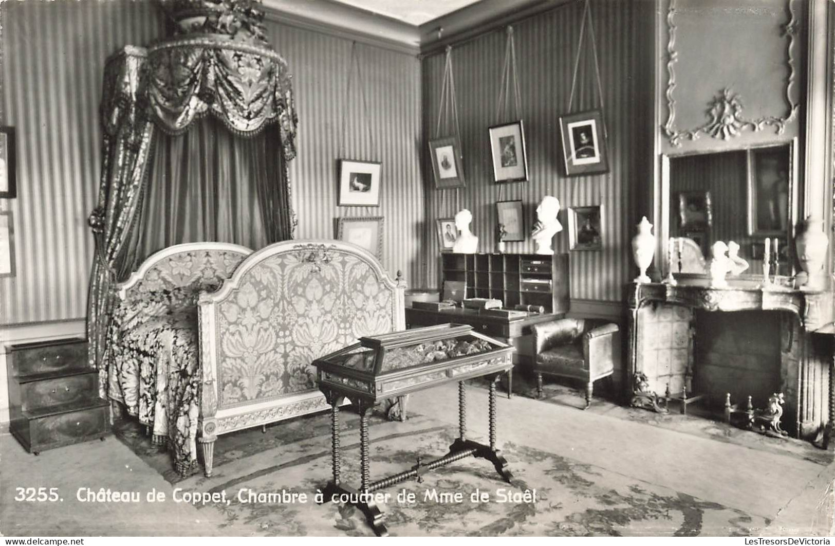 SUISSE - Coppet - Château De Coppet - Chambre De Madame De Staêl - Carte Postale Ancienne - Coppet