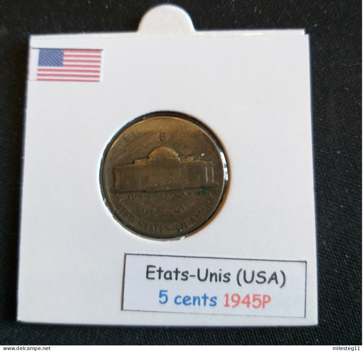 Etats-Unis 5 Cents 1945P - 1938-…: Jefferson
