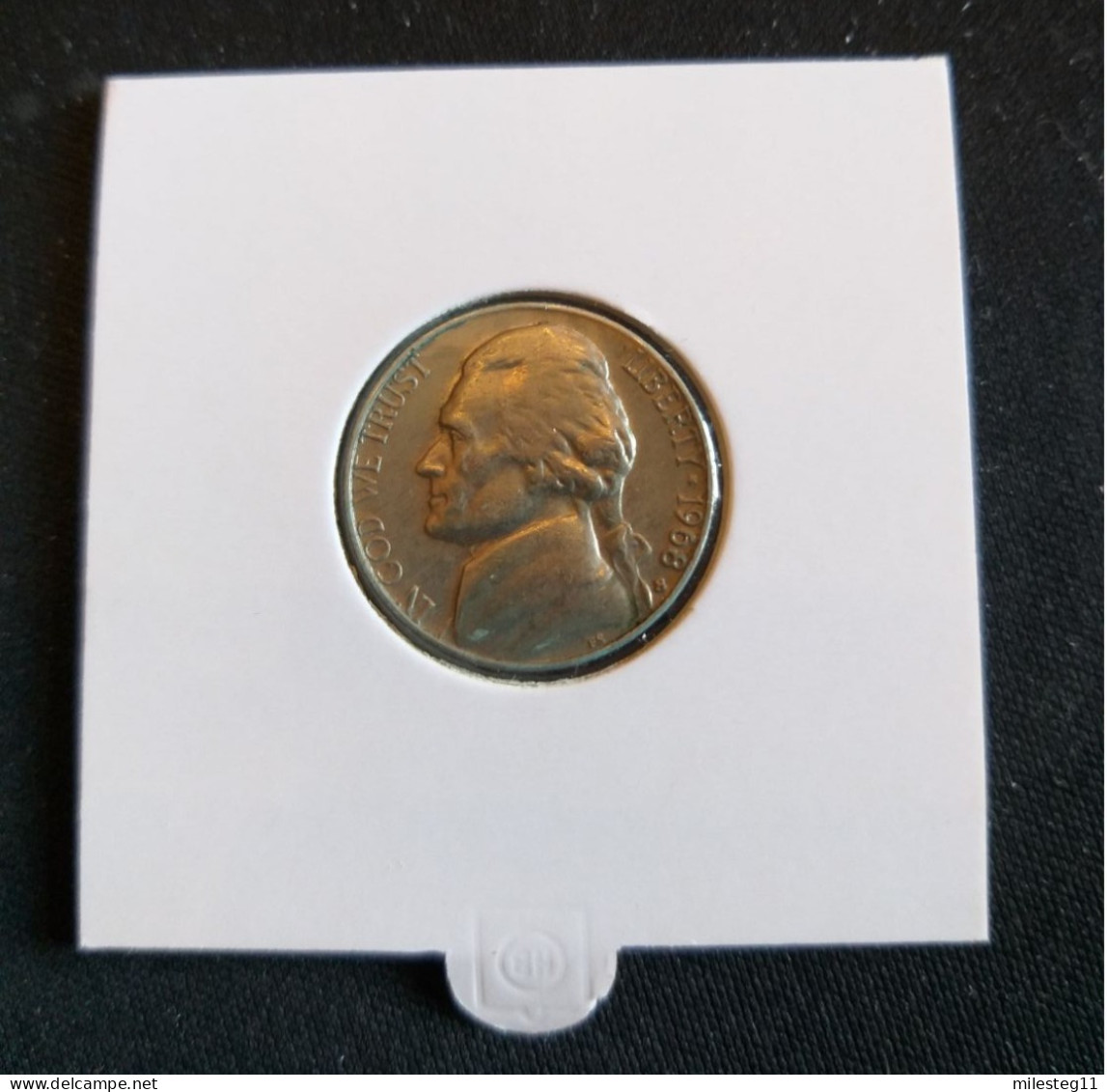 Etats-Unis 5 Cents 1968S - 1938-…: Jefferson