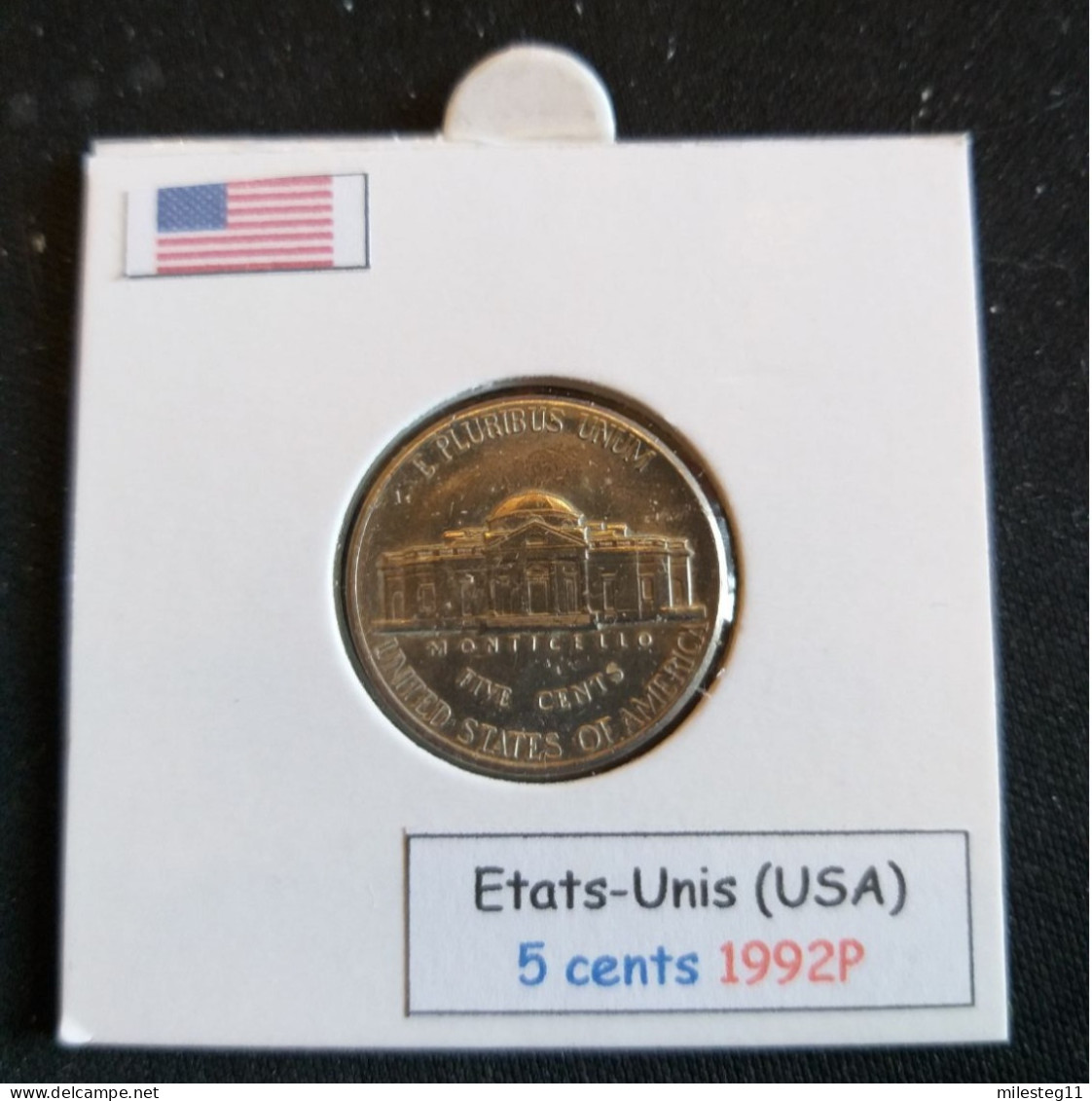 Etats-Unis 5 Cents 1992P - 1938-…: Jefferson