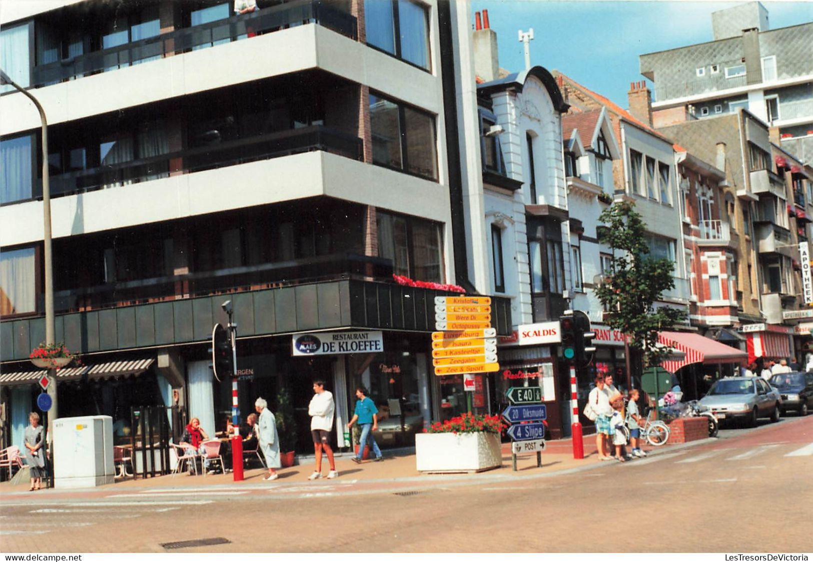 HOTEL ET RESTAURANTS - Vue Sur Le Restaurant De Kloeffe - Colorisé - Carte Postale - Hoteles & Restaurantes