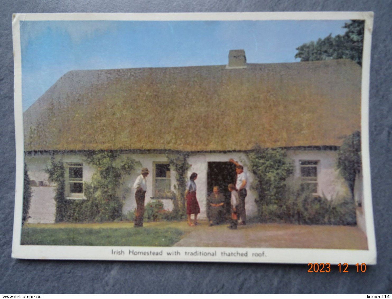 IRISH HOMESTEAD WITH TRADITIONAL TATCHED ROOF - Kerry