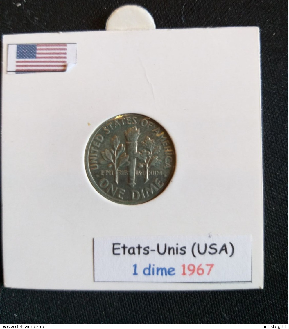 Etats-Unis 1 Dime 1967 - 1946-...: Roosevelt