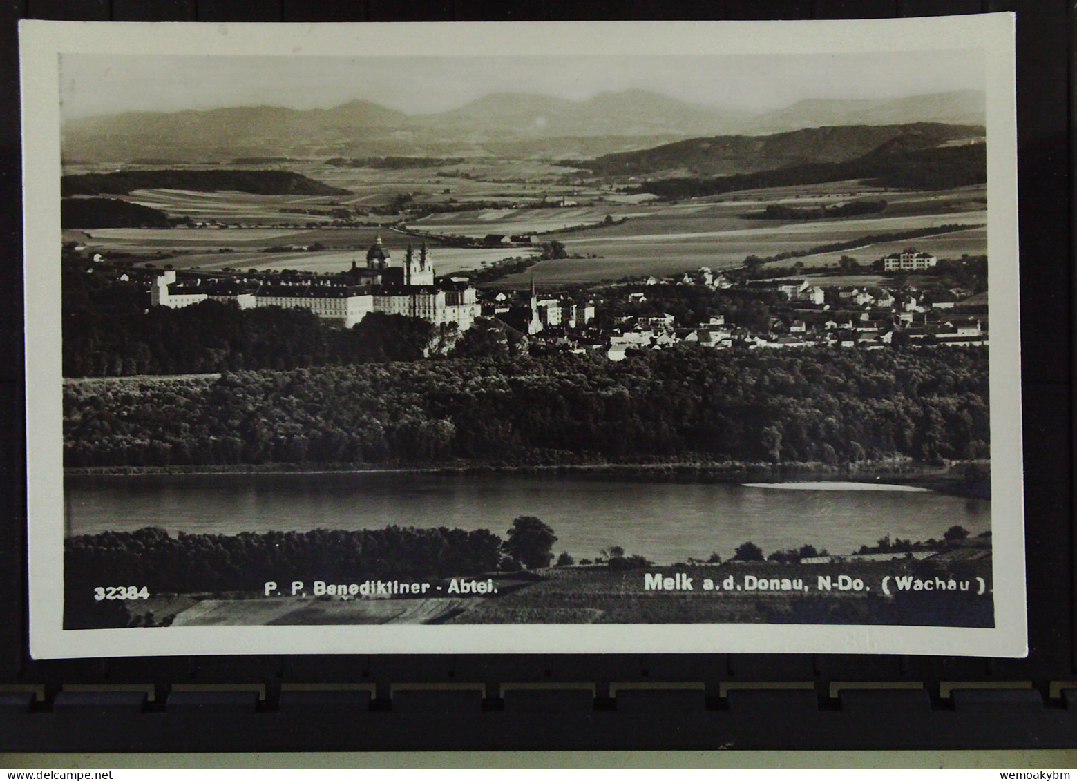 Österreich: Ansichtskarte Von Melk A. D. Donau (Wachau) In Niederösterreich Mit Benediktiner Abtei Um 1940 - Melk