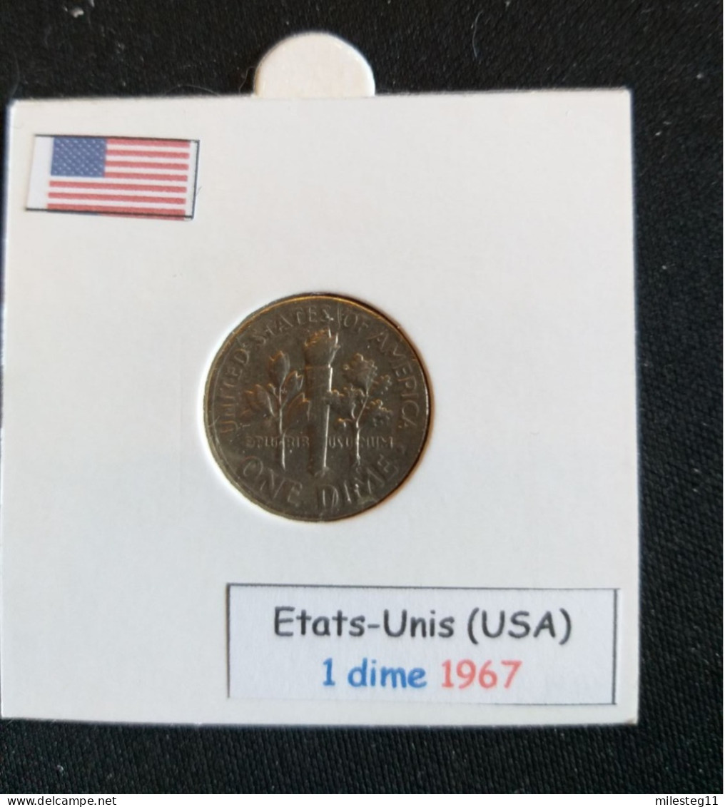 Etats-Unis 1 Dime 1967 - 1946-...: Roosevelt